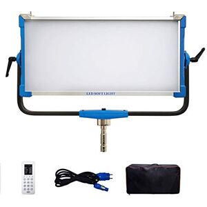 Yidoblo AI-3000C RGB LED Video Light Dimmable 2800k-9990k 300w CRI 95 Studio Photo Lamps Metal Panel with 12 Lighting Effects with powerCON Cable, 3m DC Cable and carrybag