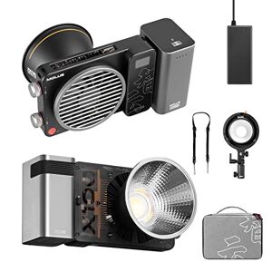 Zhiyun X100 COMBO Molus LED Video Light 100W Adjustable 2700K-6500K CRI95+ TLCI 97+ LED Studio Continuous Lighting Supports APP Control with Bowens Mount Adapter