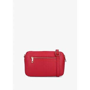 DANIEL Lydia Red Leather Camera Bag Size: One Size, Colour: Red leathe - female