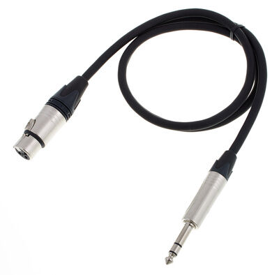 pro snake 17553-1,0 Patch Cable Black