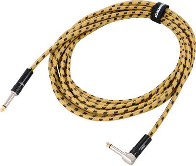 Sommer Cable Classique Jack Angled YE 6m White