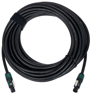 pro snake 14661 NL4 Cable 4 Pin 20m Black