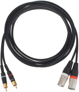 Sommer Cable Basic+ HBP-M2C2 3,0m Black