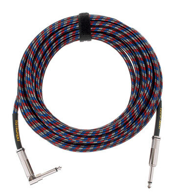 Ernie Ball Instr Cable Braided EB6063 Black