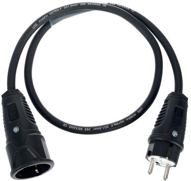 Stairville Power Cable 1m 1,5mm² black