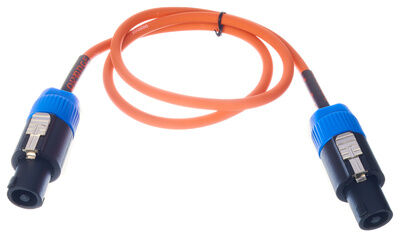 Orange Speaker Cable 1m