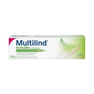 Multilind MULTILIND Heilsalbe m.Nystatin u.Zinkoxid Pilzinfektion 05 kg