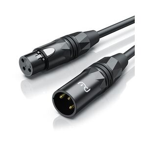 Primewire XLR Audio Kabel, XLR Stecker zu Buchse, NF-Audiokabel - 2m