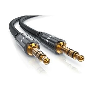 Primewire AUX zu 3,5-mm-Klinke Audio-Kabel, HiFi Klinkenkabel für Audiogeräte Premium Series  - 2m