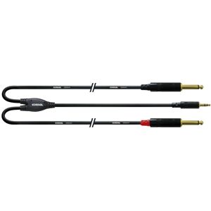 Cordial CFY 1.5 WPP-LONG Y-Audiokabel 1,5 m - Insertkabel