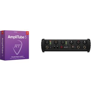 IK Multimedia AXE I/O Solo + AmpliTube 5 - USB Audio Interface