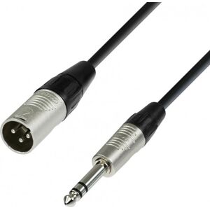 Adam Hall Cables K4 Bmv 0500 Mikrofonkabel Rean Xlr Male Auf 6,3 Mm Klinke