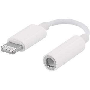 Apple Lightning to 3.5mm Headphone Jack Adapter, white