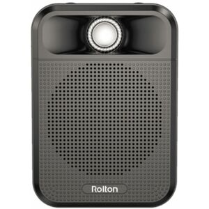 Rolton  K700 Bluetooth Dual-speaker Audio Speaker Megaphone Voice Amplifier(Black)