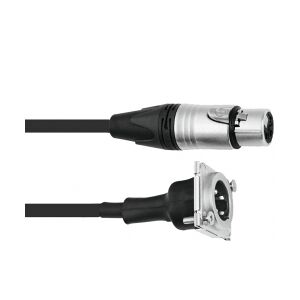 PSSO Patch Cable XLR(F)/XLR(M) S 1m bk løftdenløsem kabel lappe løft løse den
