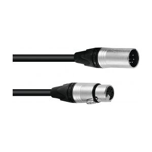 PSSO DMX cable XLR 5pin 20m bk Neutrik TILBUD løftdenløsem kabel løft løse den