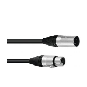 PSSO DMX cable XLR 5pin 1m bk Neutrik TILBUD NU løftdenløsem kabel løft løse den