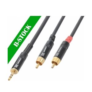 Cable 3.5 Stereo- 2xRCA Male 6.0m 