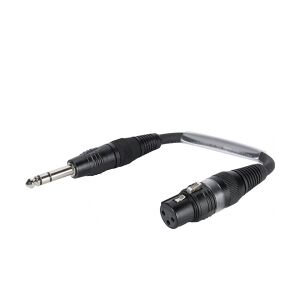 SOMMER CABLE Adaptercable XLR(F)/Jack stereo 0.15m TILBUD NU