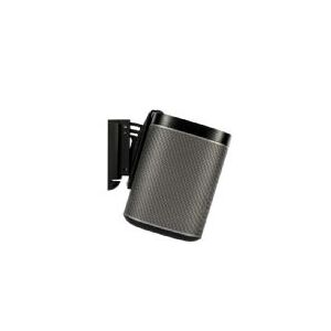 Flexson S1-WMX2 - Beslag - for højttaler(e) - sort - vægmonterbar (pakke med 2) - for Sonos One (sort)
