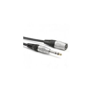 Hicon Sommer Cable HBP-XM6S-0600 Audio Adapterkabel [1x XLR-stik 3-polet - 1x Jackstik 6.3 mm (mono)] 6.00 m Sort