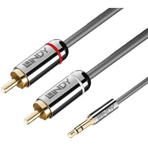 Lindy Chromo Premium Minijack Til 2xphono Kabel - 1 M