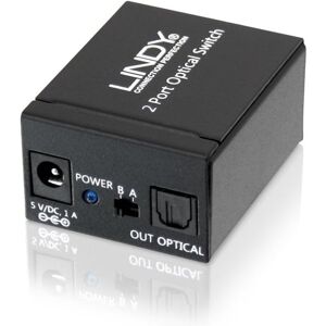 Lindy Optisk Toslink Switch - 2 Vejs