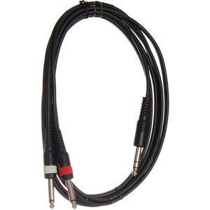 HiEnd 2 x jack(mono)-til-jack(stereo)-kabel 3 meter