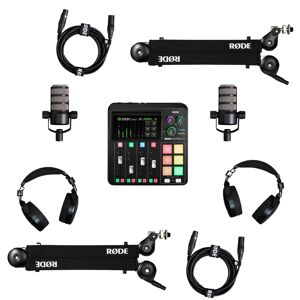 Røde Two podcasting bundle for two