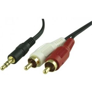 Intos Inline 2 X Rca Han - 3,5 Mm Hanekabel, 1,8 M