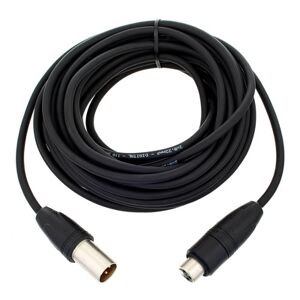 pro snake DMX AES/EBU Cable 10,0 Negro