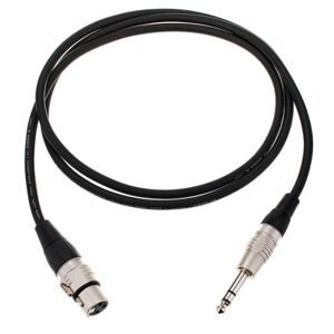 Sommer Cable Basic+ HBP-XF6S 1,5m Negro