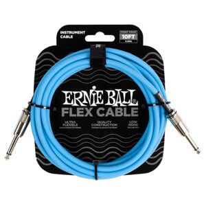 Ernie Ball Flex Cable 10ft Blue EB6412 Azul