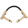 Harley Benton Pro-10 Gold Flat Patch Cable