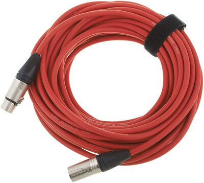 pro snake 17900 Mic-Cable 15m Red Rojo