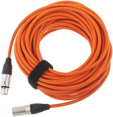 pro snake 17900 Mic-Cable 15 Orange Naranja