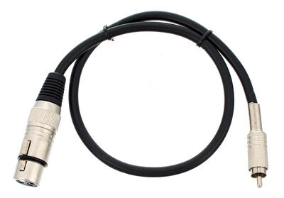 pro snake 15231/0,5 Audio Adaptercable Negro