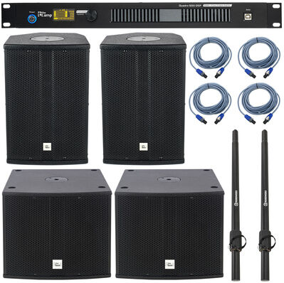 the box pro Achat 108CX/112Sub Quadro Set Negro