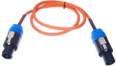 Orange Speaker Cable 1m Naranja