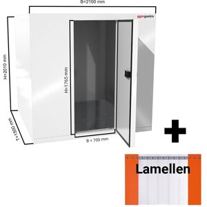 GGM Gastro - Cellule de congelation - 2100x1500mm - 4,2m³ Blanc