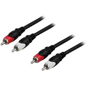 - MM-114 Câble audio 15 m 2 x rca Noir, Rouge, Blanc Câbles audio 2 x rca, 2 x rca, 15 m, Noir, Rouge, Blanc (MM-114)