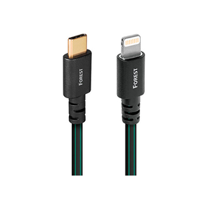 Audioquest CABLE USB LIGHTNING / USB-C FOREST 0.75M - Publicité