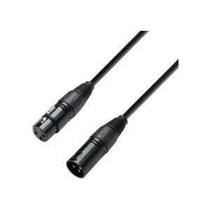 GENERIQUE Adam Hall 3 Star Câble Microphone Dmx Xlr Mâle Vers Femelle Xlr Mâle Longueur 30 M - Publicité