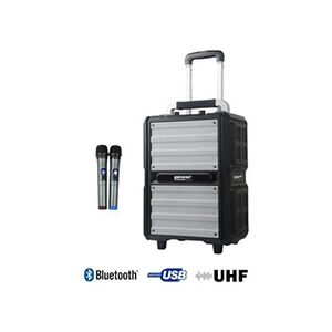 Power Acoustics Funmove 250 - Sono Portable 250W sur batterie + 2 micros main UHF - Publicité