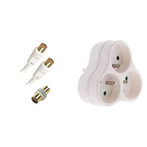 Apm adaptateur jack 3.5mm /micro+casque stéréo male/femelle 422023