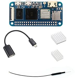 youyeetoo Banana Pi M2 Zero Open Source Signal Board, Prend en Charge Raspbian Android Armbian RetroPie Ubuntu (Ensemble dissipateur de Chaleur) - Publicité