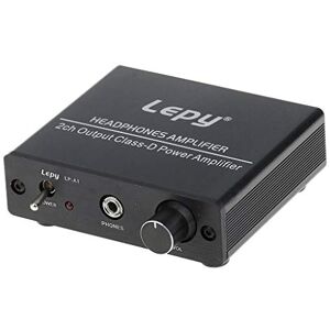 DollaTek LEPY LP-A1 Amplificateur pour Casque Audio stéréo Haute fidélité 2 canaux de Sortie Classe D Alimentation - Publicité