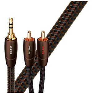 AudioQuest Câble audio 3 m Big Sur 3,5 mm – 2 x RCA 3,5 mm Noir – Câbles audio (3,5 mm, 2 x RCA, cuivre, 3 m, noir) - Publicité