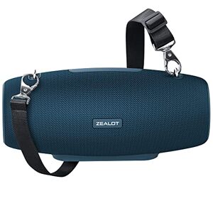 ZEALOT Haut-Parleur Bluetooth, 60W Enceinte Bluetooth Puissant avec la Technologie BassUp, Batterie 14400 mAh, étanche IPX6, Temps de Lecture 8 Heures, EQ, stéréo, fête, Plage - Publicité