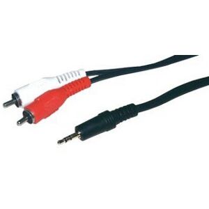 Mcl samar MCL MC720-1.5M câble audio 1,5 m 3,5mm Noir, Rouge, Blanc